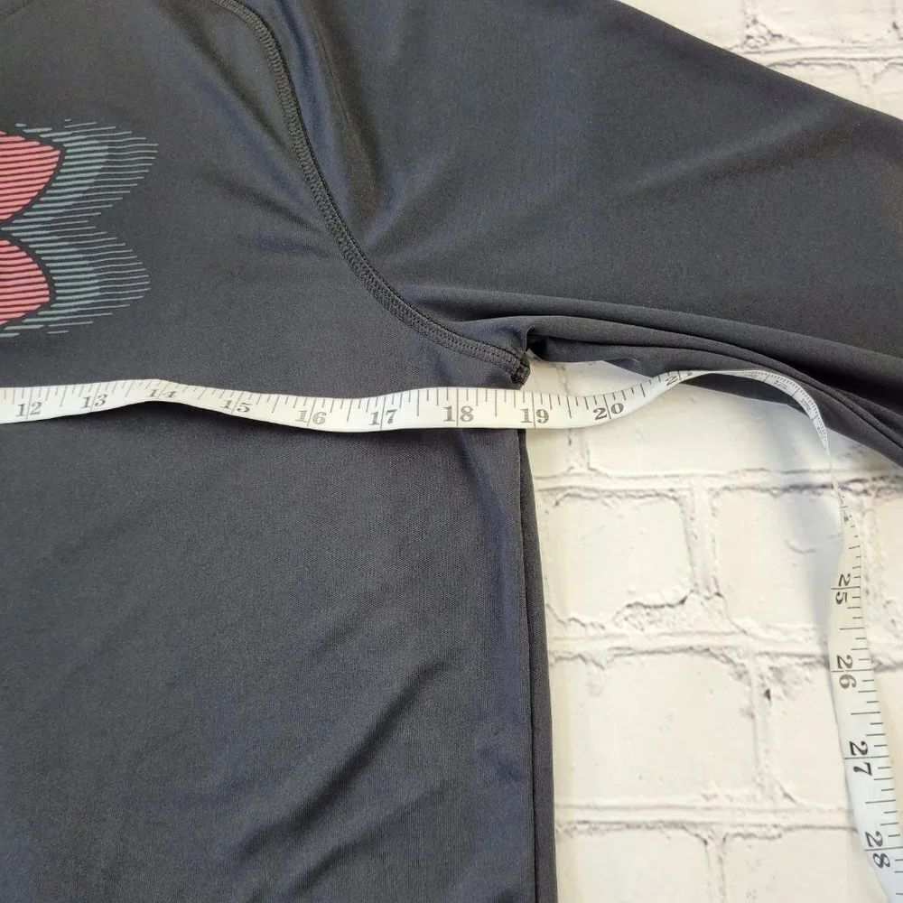 ✅ Under Armour Teen Long Sleeve Heat Gear Loose Fit active shirt size YXL